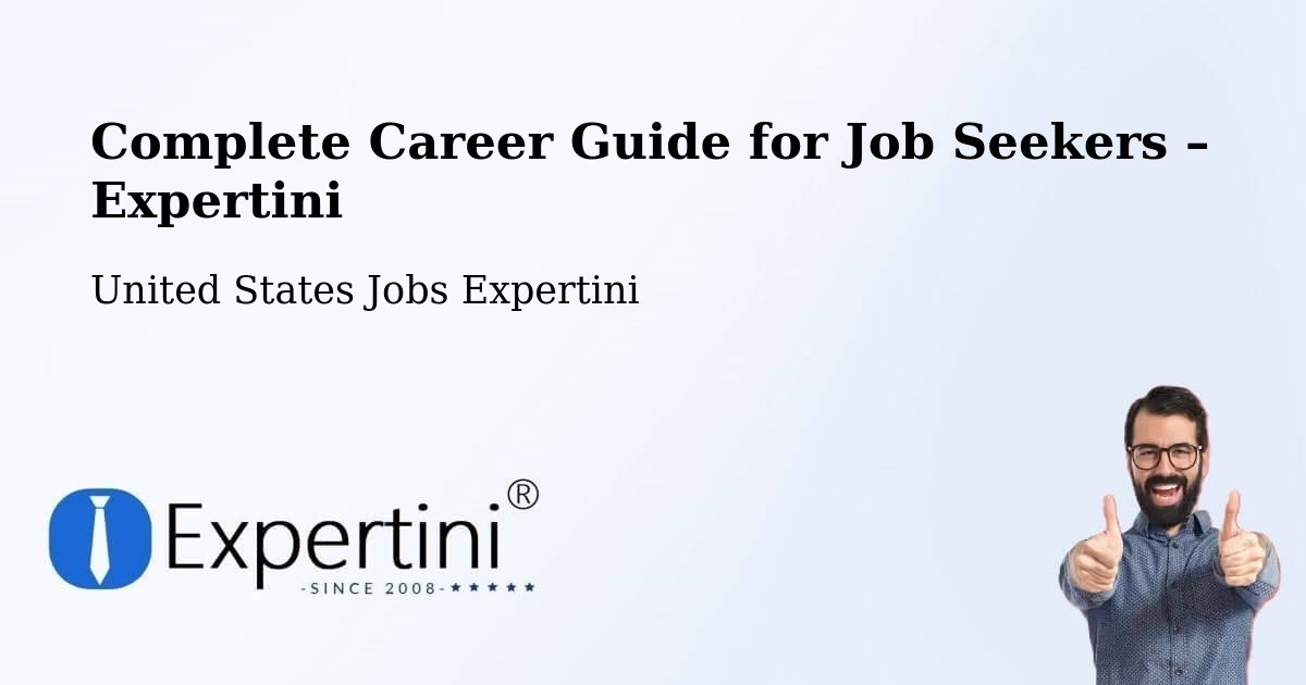 Career Guide for Job Seekers – Paramus - Paramus, United States Jobs Expertini