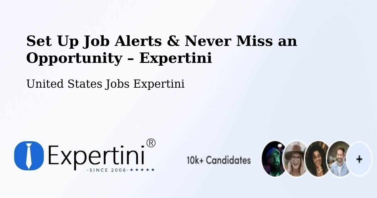 Job Alerts Guide – Get Notified About New Jobs in Paramus - Paramus, United States Jobs Expertini