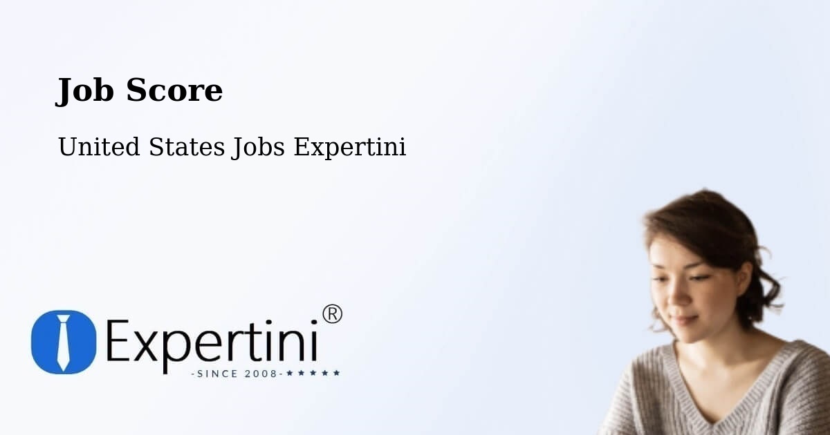 Job Score & Job Description Score Tool – Paramus - United States Jobs Expertini