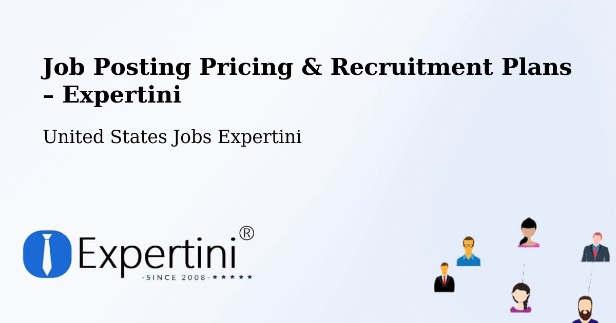 Job Posting Pricing & Recruitment Plans – Paramus - Paramus, United States Jobs Expertini