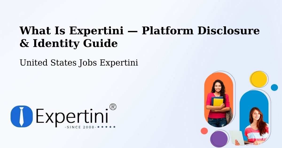 What Is Expertini — Platform Disclosure & Identity Guide – Paramus